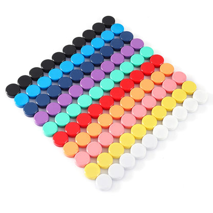 Fridge Magnet 20 Pack 10 Colors Strong for Whiteboard, Locker & Map