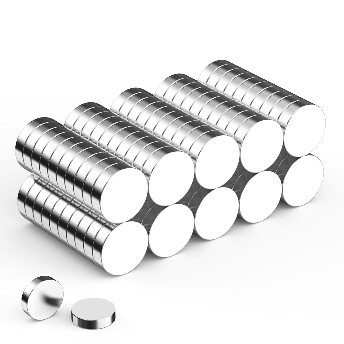 500 Pcs Small Neodymium Magnets for Crafts, 6 Sizes Rare Earth Magnets
