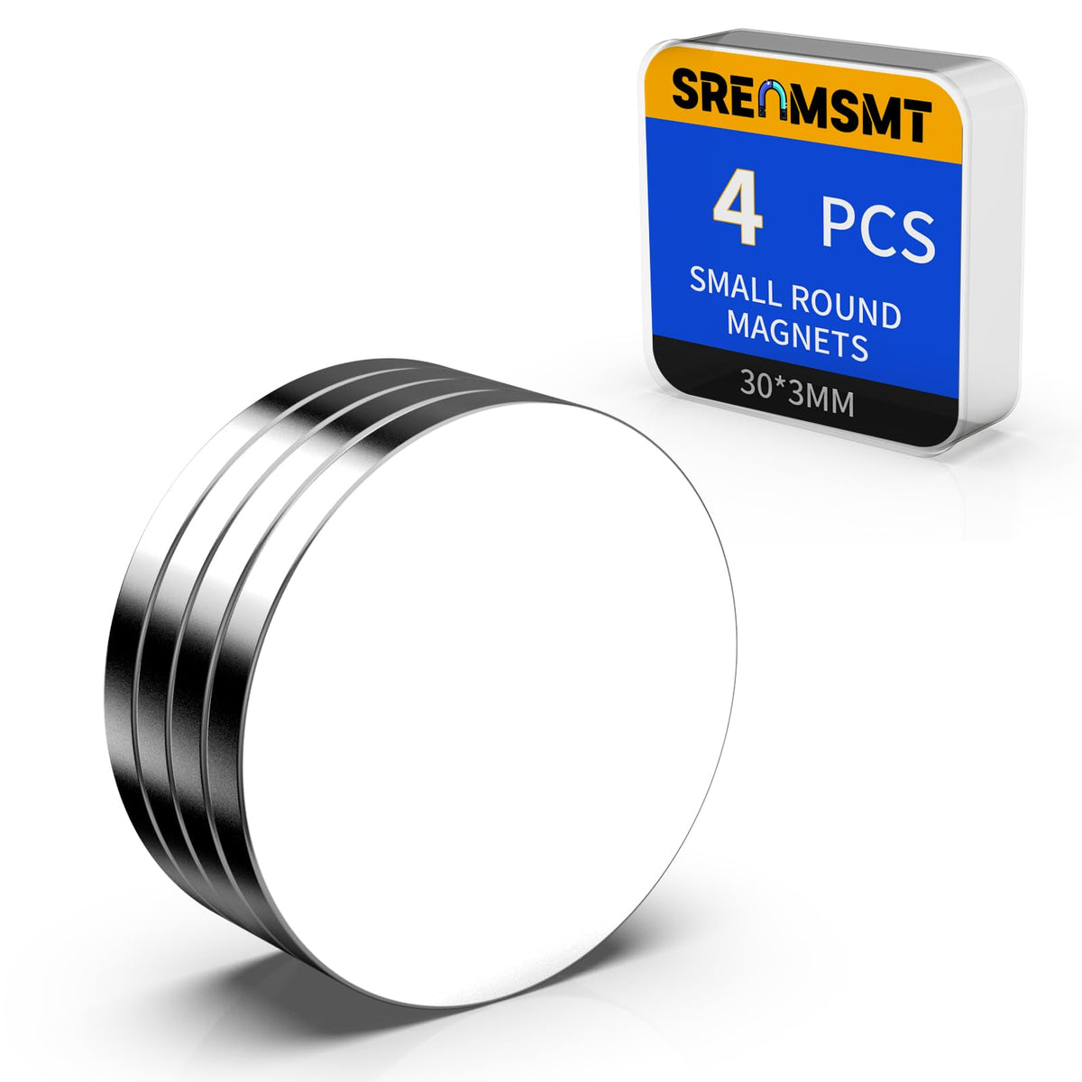 Small Magnets, 7 Sizes Neodymium Magnets for Crafts, 290 Pack