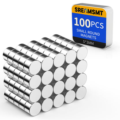 Small Magnets, 7 Sizes Neodymium Magnets for Crafts, 290 Pack