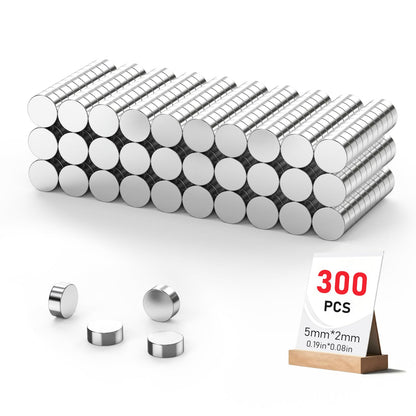 350Pcs Magnets for 3D Printing, Rare Earth Magnets for Crafts