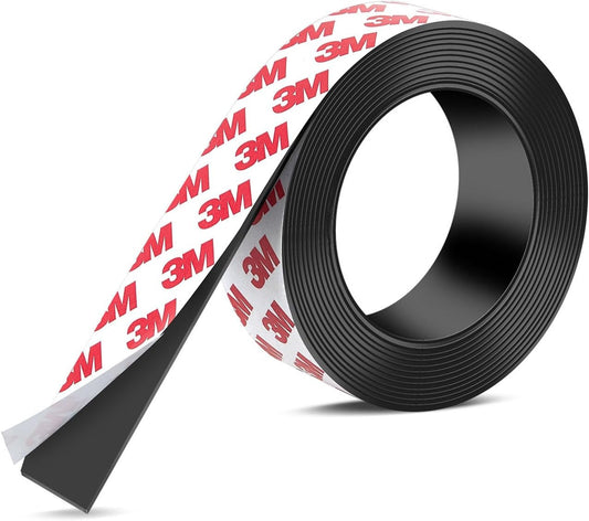 DTLHCNCT Strong Adhesive Magnetic Tape Strip Roll, 1" x 10ft