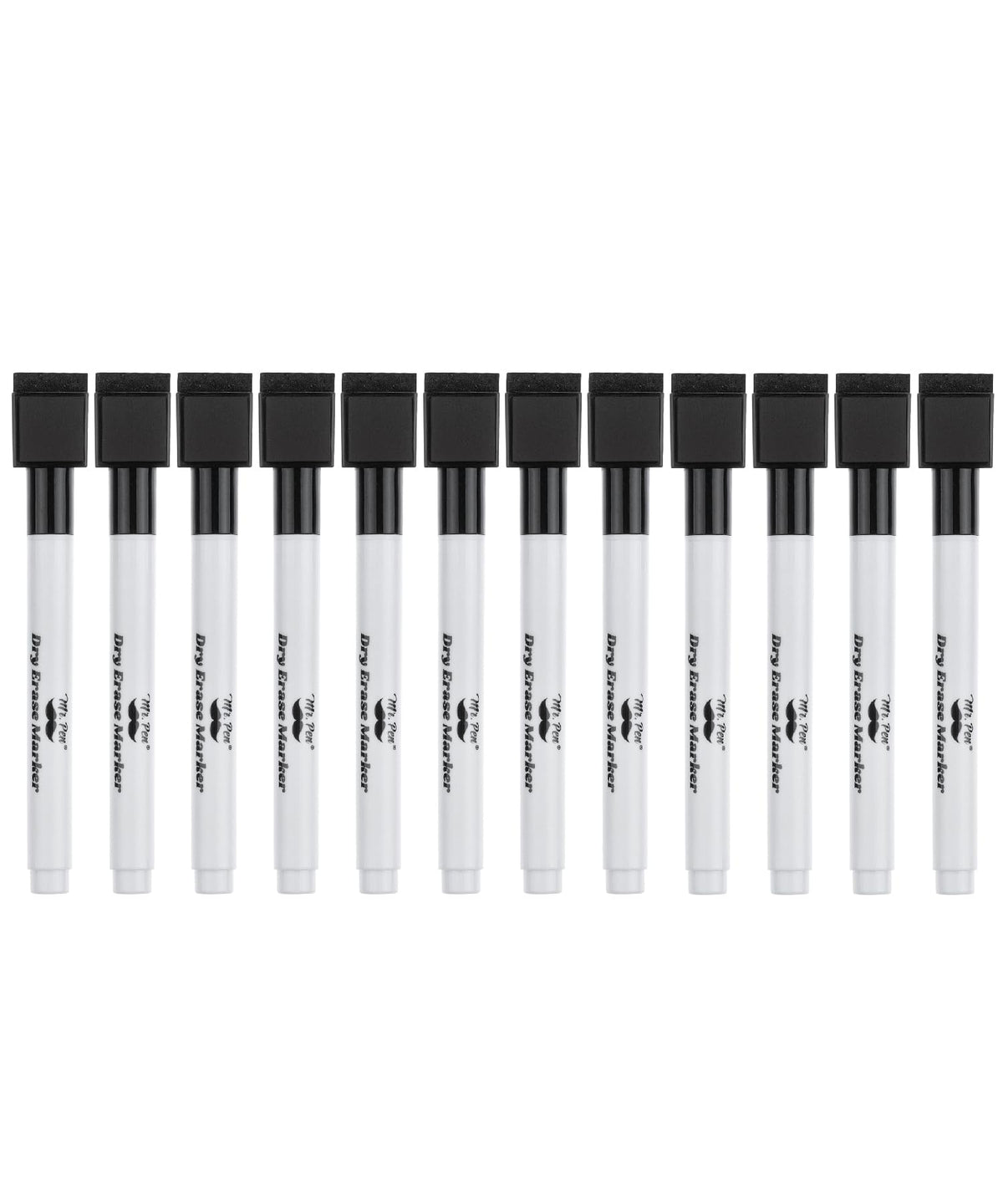 Mr. Pen- Magnetic Dry Erase Markers, 12 Pack with Whiteboard Eraser