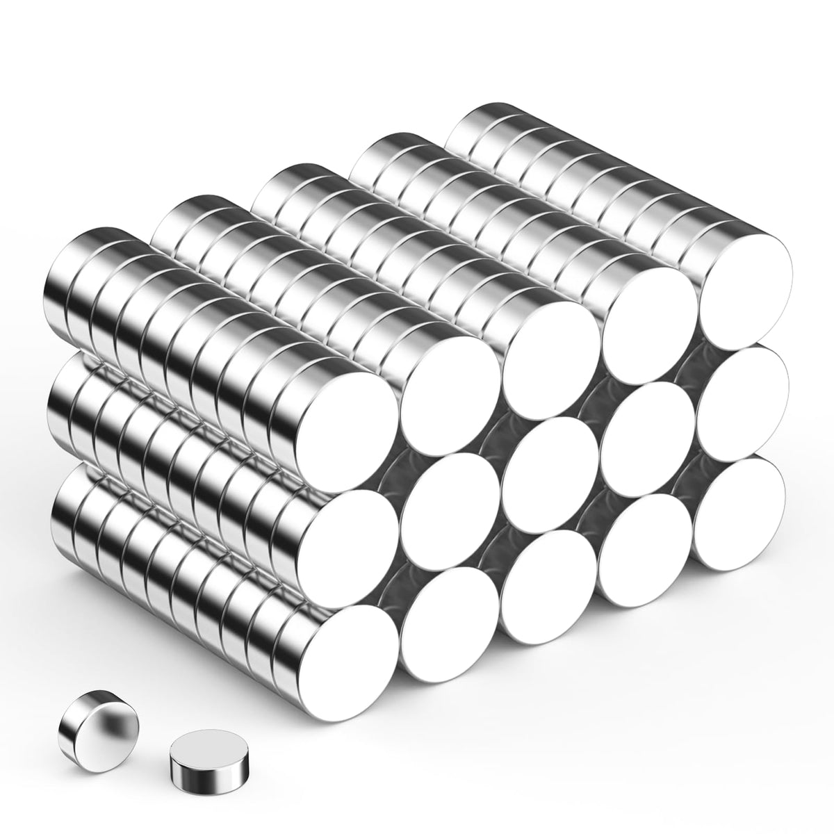 500 Pcs Small Neodymium Magnets for Crafts, 6 Sizes Rare Earth Magnets