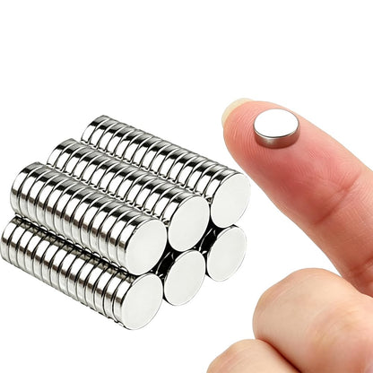 60pcs Small Magnets,Round for Refrigerator, Cylinder, Fridge, Office, Whiteboard, Durable Little Miniature Tiny Mini for Crafts