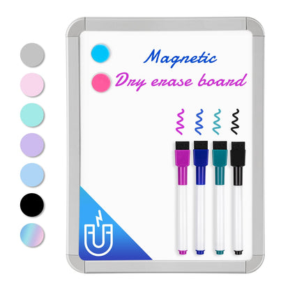 VUSIGN Magnetic Dry Erase Board, 8.5 x 11 Inches White Board, Pink