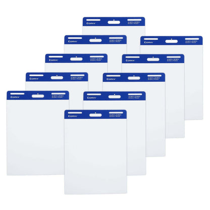 Comix Sticky Easel Pad, 25 x 30 Inch Flip Chart, 30 Sheets/Pad, 4 Pads