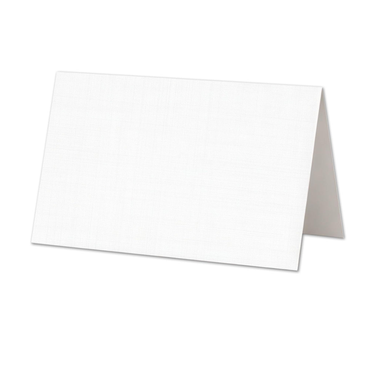 96 Pack Mini Place Cards 3.5” x 2” – Folded Table Tent Cards, 80lb Cover – Blank Printable Name Cards for Weddings, Parties, Events & Food Labels (Black)