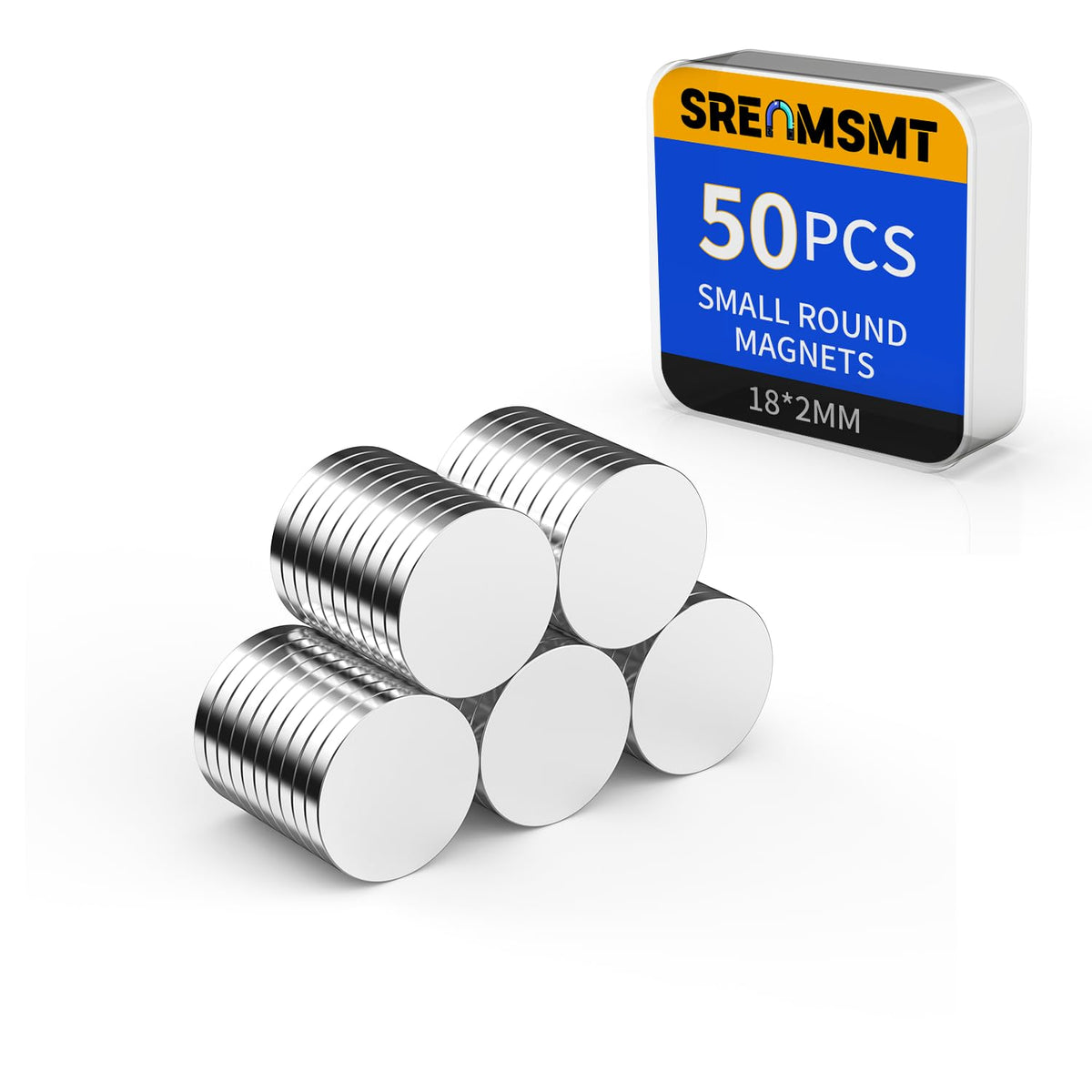 Small Magnets, 7 Sizes Neodymium Magnets for Crafts, 290 Pack
