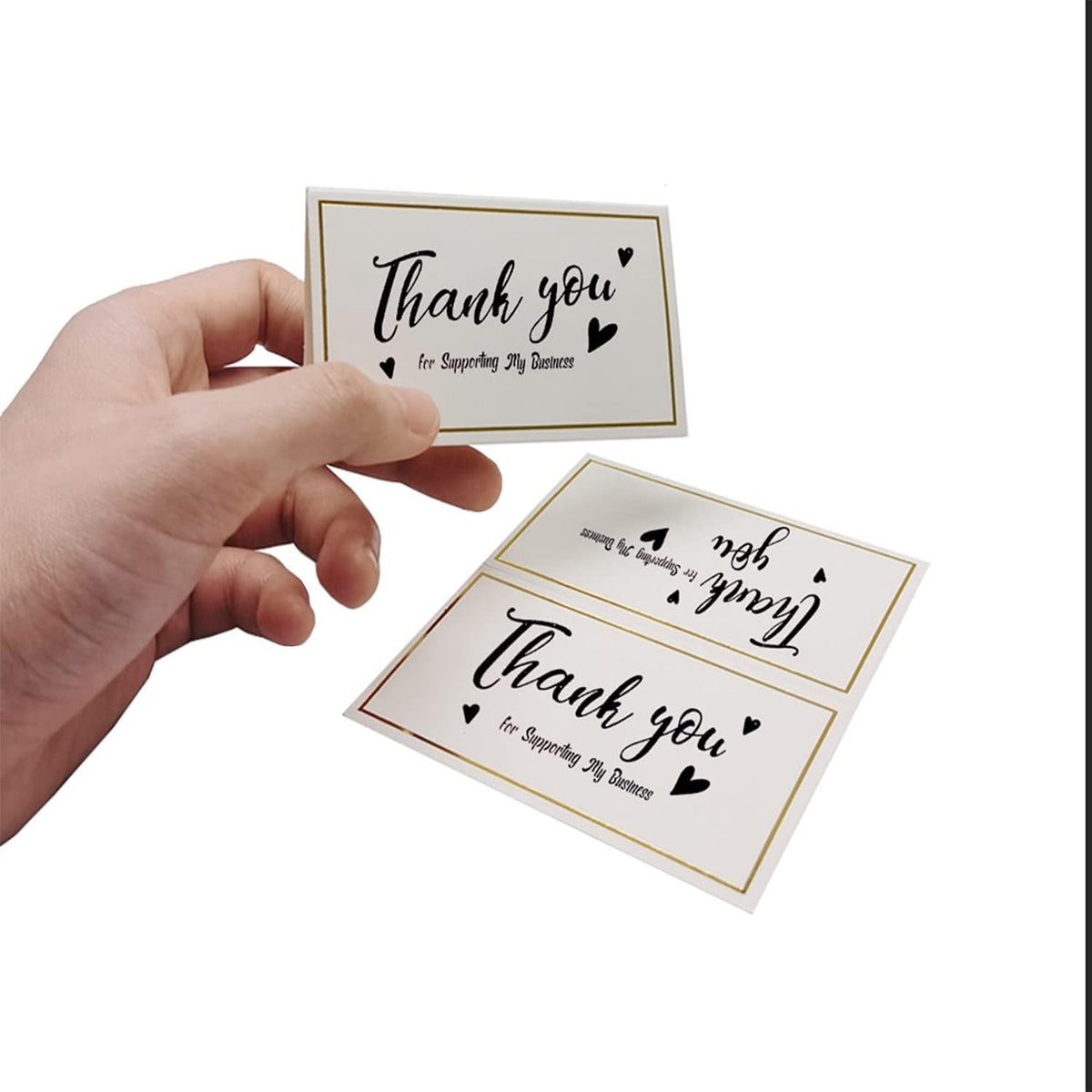 50 Pack 2 x 3.5 Inches Tent Cards
