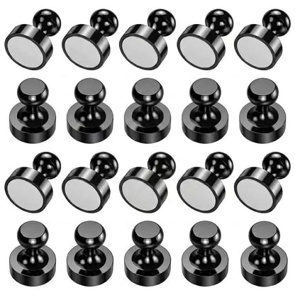 20PCS Fridge Magnets, Refrigerator Magnets for Whiteboard, Silver