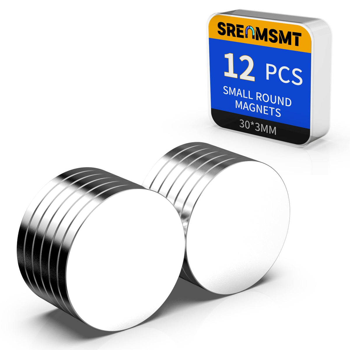 Small Magnets, 7 Sizes Neodymium Magnets for Crafts, 290 Pack