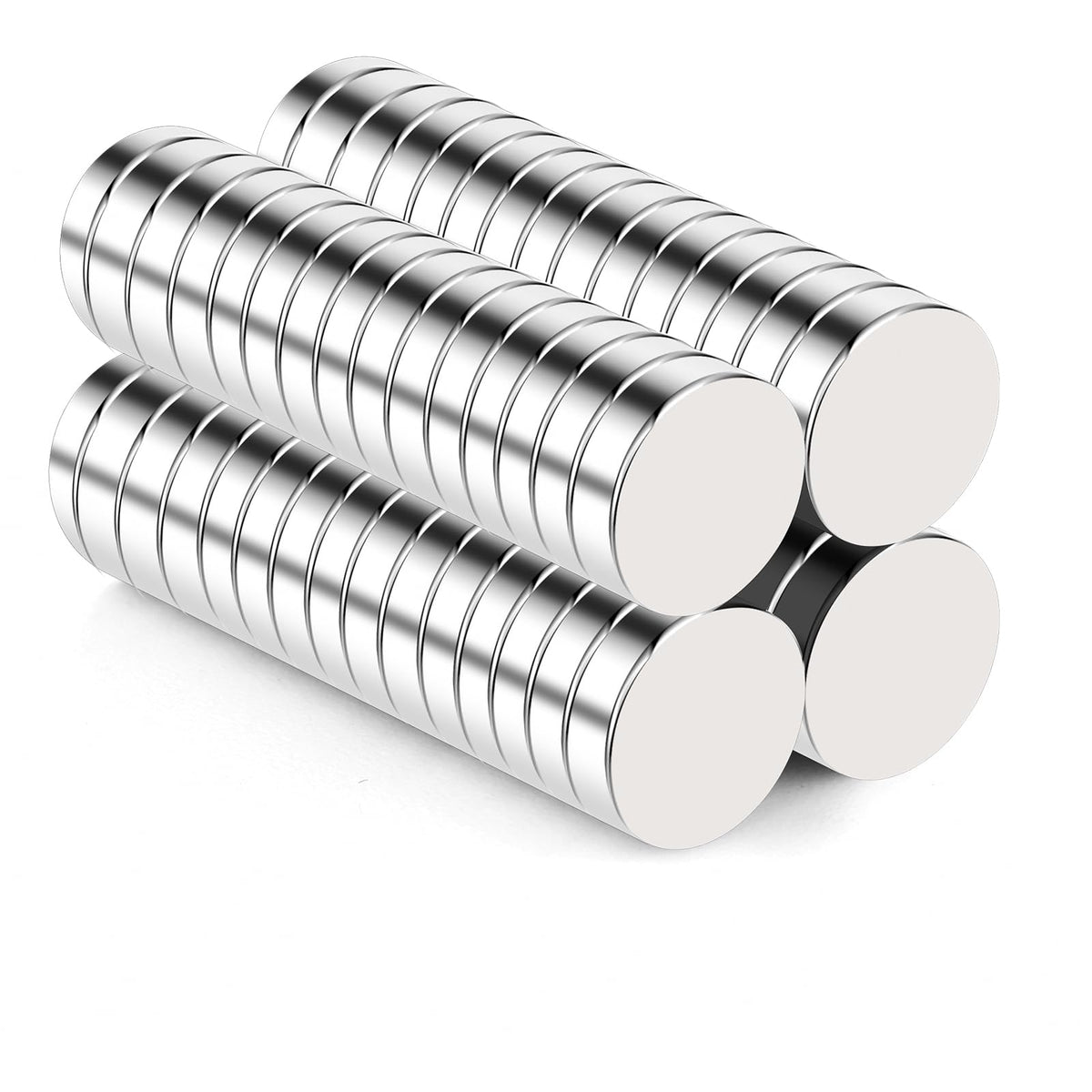 DIYMAG Small Rare Earth Magnets, 40 Pack, 5 Sizes - Neodymium Magnets for Refrigerator, DIY, Crafts, Kitchen & Office