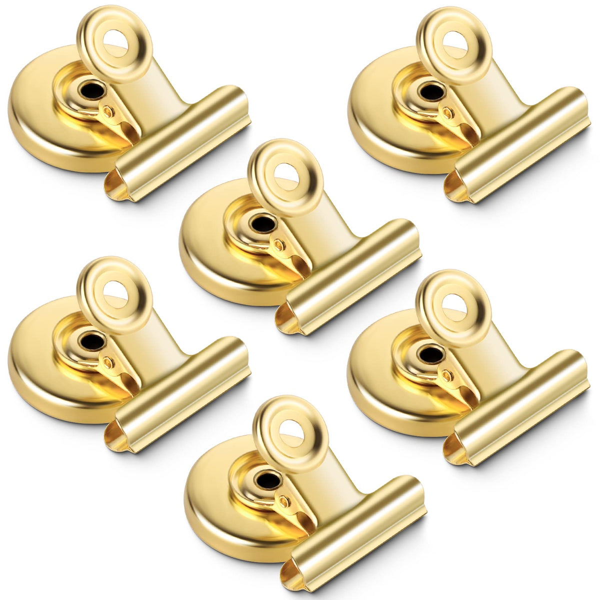 Grtard 12 Pack Magnetic Clips, Fridge Magnets Refrigerator Magnets