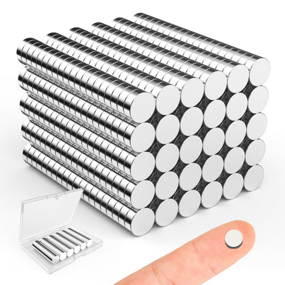 Magnets, 8 Different Sizes Small Round Magnetic 600 Pack