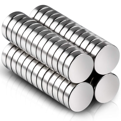 DIYMAG Small Rare Earth Magnets, 40 Pack, 5 Sizes - Neodymium Magnets for Refrigerator, DIY, Crafts, Kitchen & Office