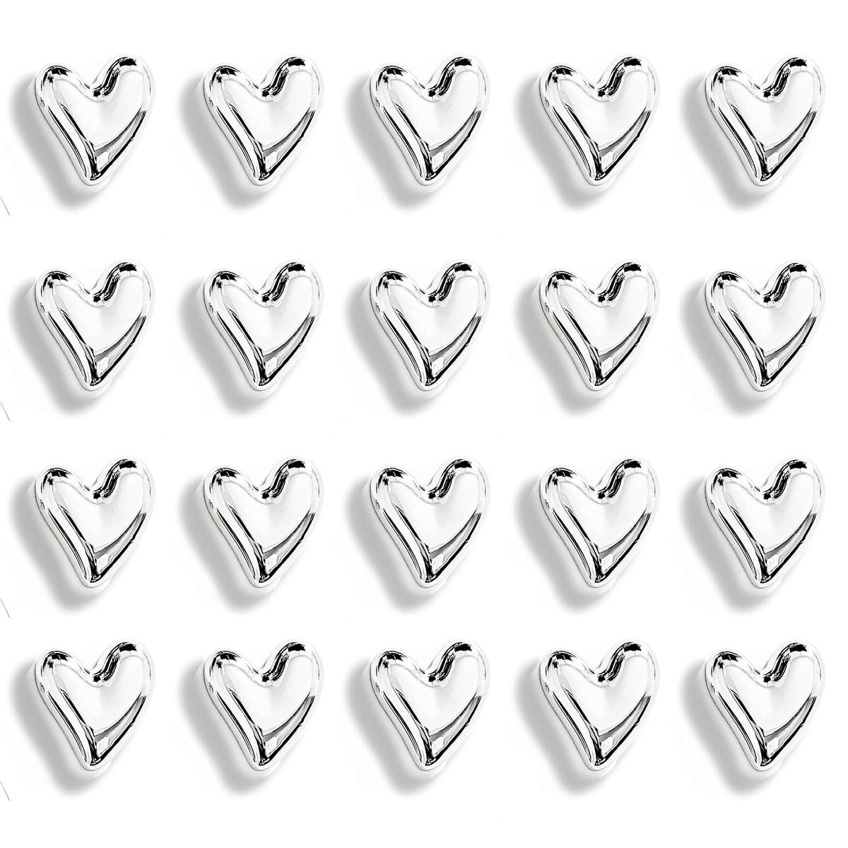 12PCS Refrigerator Magnets Gold Magnets for Fridge 0.83in Small