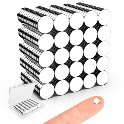 Magnets, 8 Different Sizes Small Round Magnetic 600 Pack