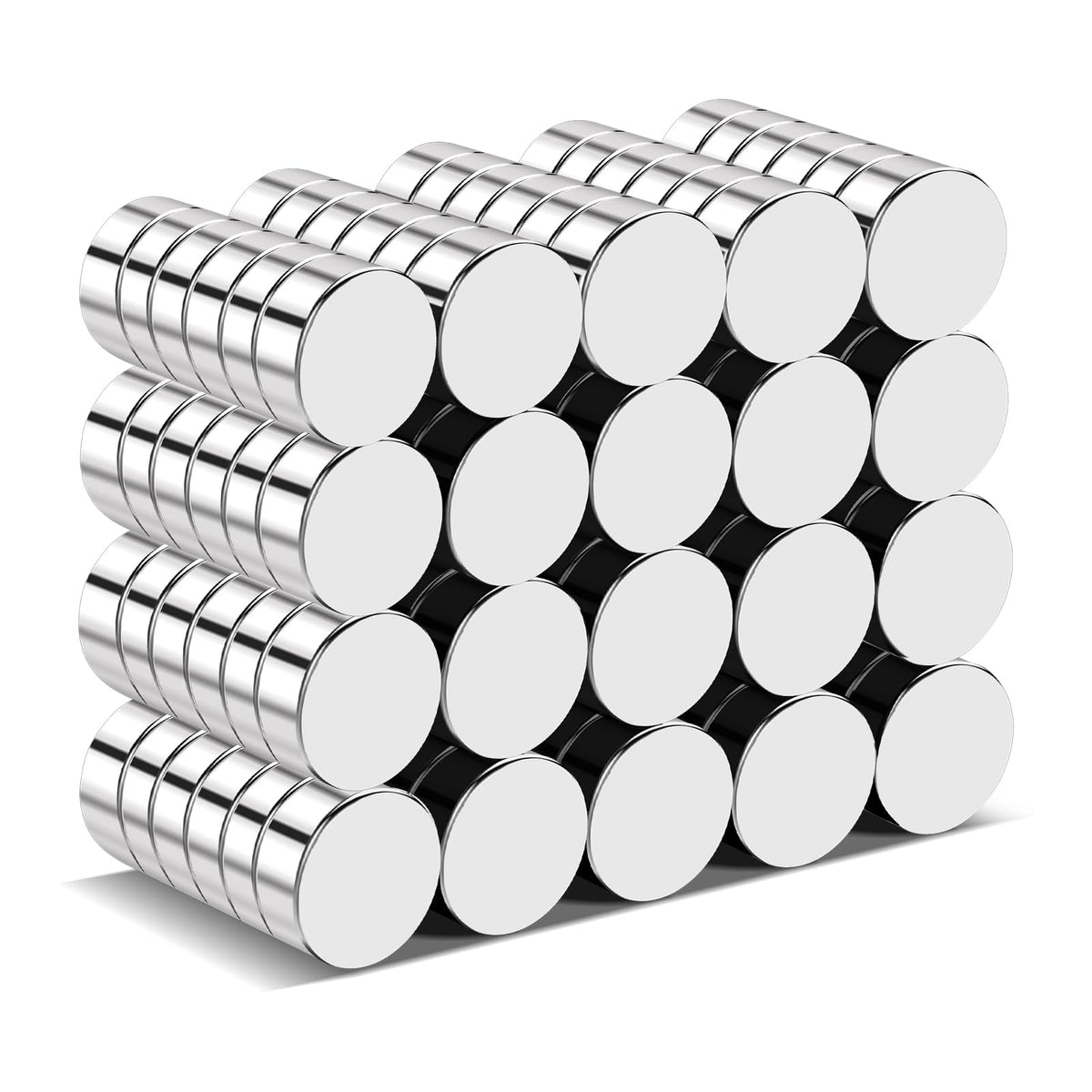 TRYMAG Small Strong Magnets, 6 Sizes Rare Earth Magnet, 255Pcs