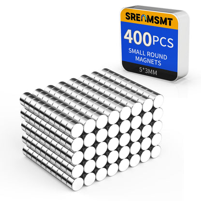 Small Magnets, 7 Sizes Neodymium Magnets for Crafts, 290 Pack