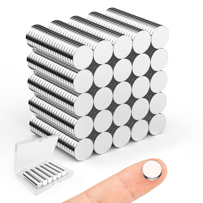 Magnets, 8 Different Sizes Small Round Magnetic 600 Pack
