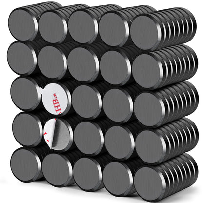 DIYMAG Strong Adhesive Magnets, 90pcs 0.7x0.12in Fridge Magnet