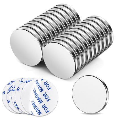 TRYMAG Strong Magnets Neodymium Rare Earth Magnet, 20x3mm, 12 Pack