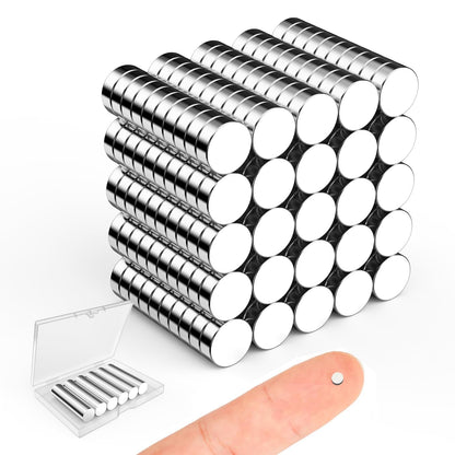Magnets for Crafts, 5x2mm Small Round Magnetic 250 Pack