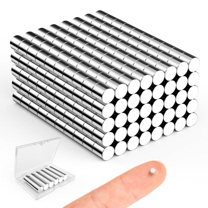 Magnets for Crafts, 5x2mm Small Round Magnetic 250 Pack