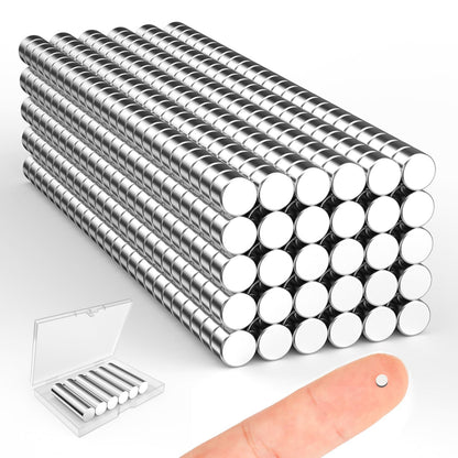 Magnets, 8 Different Sizes Small Round Magnetic 600 Pack