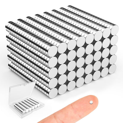 Magnets, 8 Different Sizes Small Round Magnetic 600 Pack