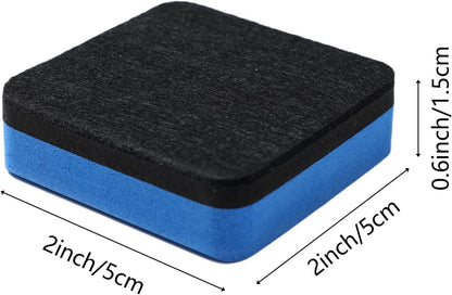 XKDOUS 12 Pack Magnetic Whiteboard Dry Erase Erasers for Classroom, Office