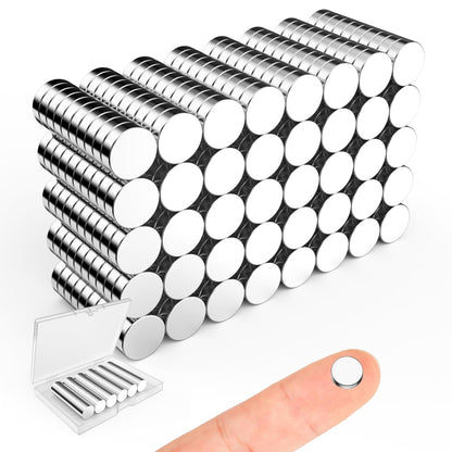 Magnets for Crafts, 5x2mm Small Round Magnetic 250 Pack