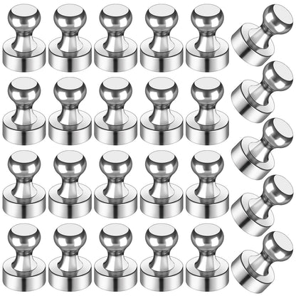 LOVIMAG Fridge Magnets 12 Pack Magnet Refrigerator Locker Whiteboard Black