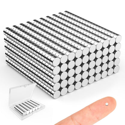 Magnets, 8 Different Sizes Small Round Magnetic 600 Pack