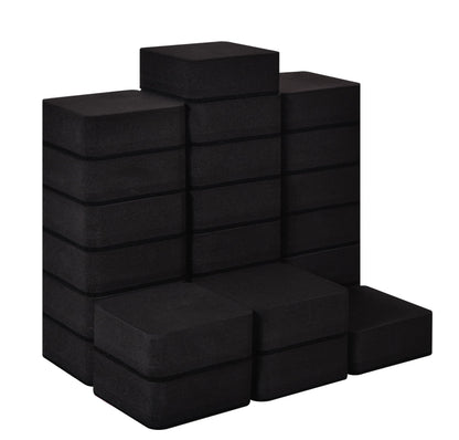24 Pack Square Magnetic Whiteboard Erasers, Mini Dry Erase Board Erasers for Kids and Students, 8 Color