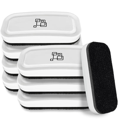 maxtek Magnetic Dry Erase Eraser, Gray, 1 Pack