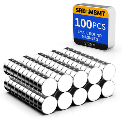 Small Magnets, 7 Sizes Neodymium Magnets for Crafts, 290 Pack