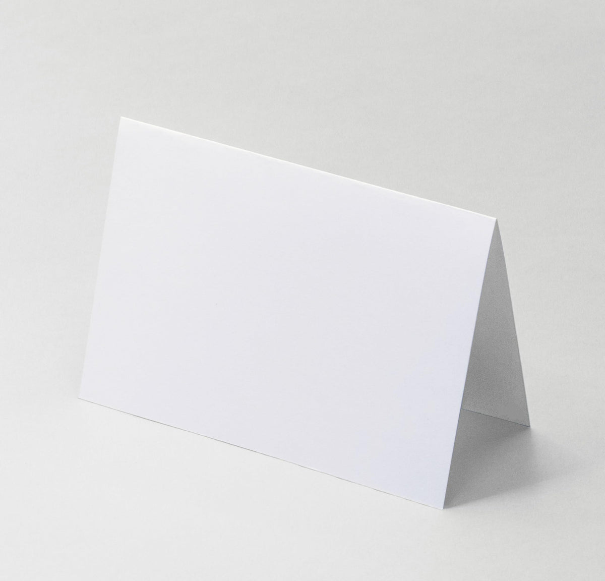 3,5x5"Plain White Folding Tent Cards (Set of 50)-7x5"Folds to 3,5x5"- Simple Blank Card Stock for Writing, Stamping, Drawing - Make Your Own Note, Thank You Cards