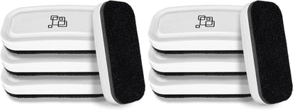 maxtek Magnetic Dry Erase Eraser, Gray, 1 Pack