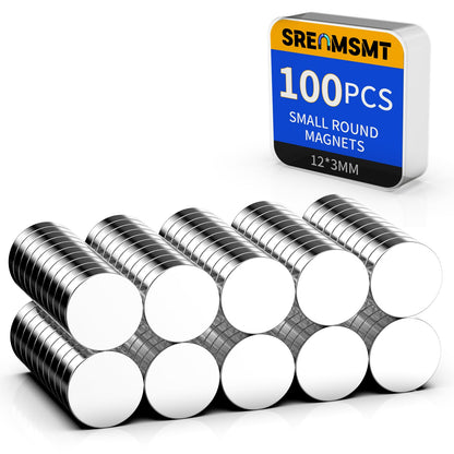 Small Magnets, 7 Sizes Neodymium Magnets for Crafts, 290 Pack