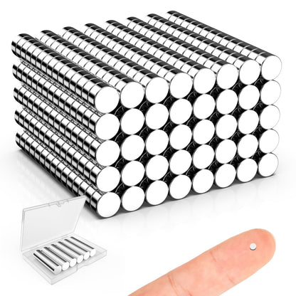 Magnets, 8 Different Sizes Small Round Magnetic 600 Pack