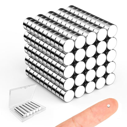Magnets for Crafts, 5x2mm Small Round Magnetic 250 Pack
