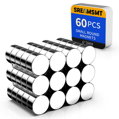 Small Magnets, 7 Sizes Neodymium Magnets for Crafts, 290 Pack
