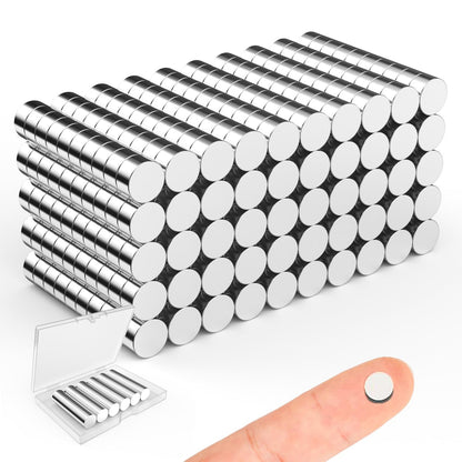 Magnets, 8 Different Sizes Small Round Magnetic 600 Pack