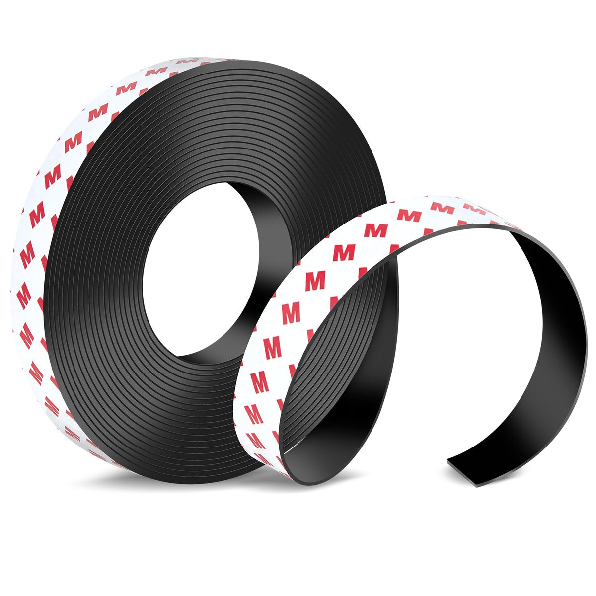 DTLHCNCT Strong Adhesive Magnetic Tape Strip Roll, 1" x 10ft