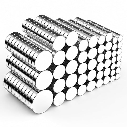 500 Pcs Small Neodymium Magnets for Crafts, 6 Sizes Rare Earth Magnets