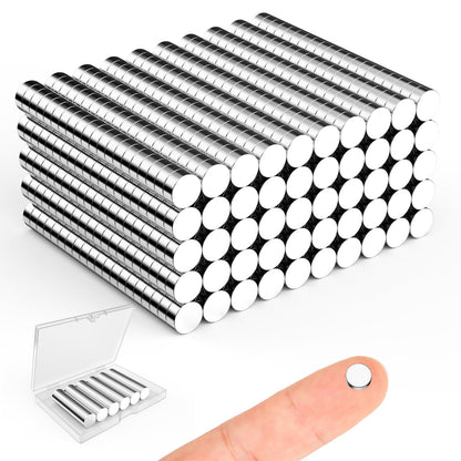 Magnets for Crafts, 5x2mm Small Round Magnetic 250 Pack
