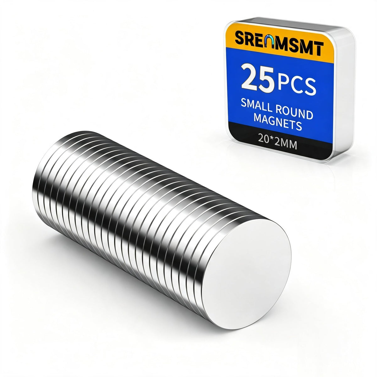 Small Magnets, 7 Sizes Neodymium Magnets for Crafts, 290 Pack