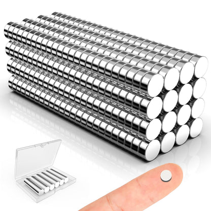 Magnets for Crafts, 5x2mm Small Round Magnetic 250 Pack